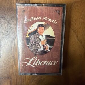 LIBERACE‎ Candlelight Memories 1991 Sealed Cassette